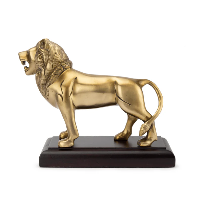 Become Powerful and Majestic with a Brass Lion